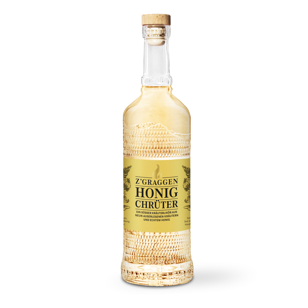 Z'GRAGGEN Honig-Chrüter, 30% vol.