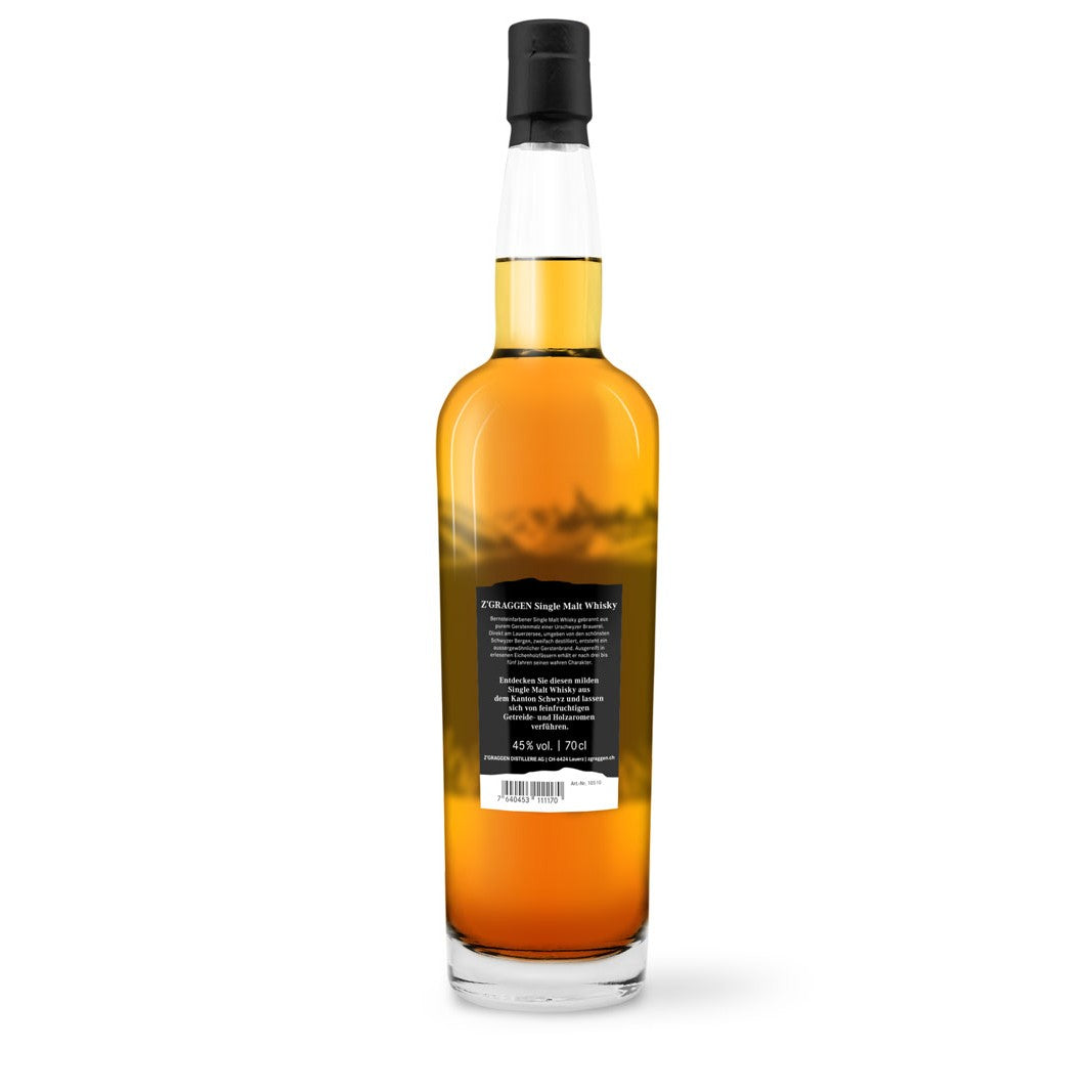 Z'GRAGGEN Single Malt Whisky, 45% vol.
