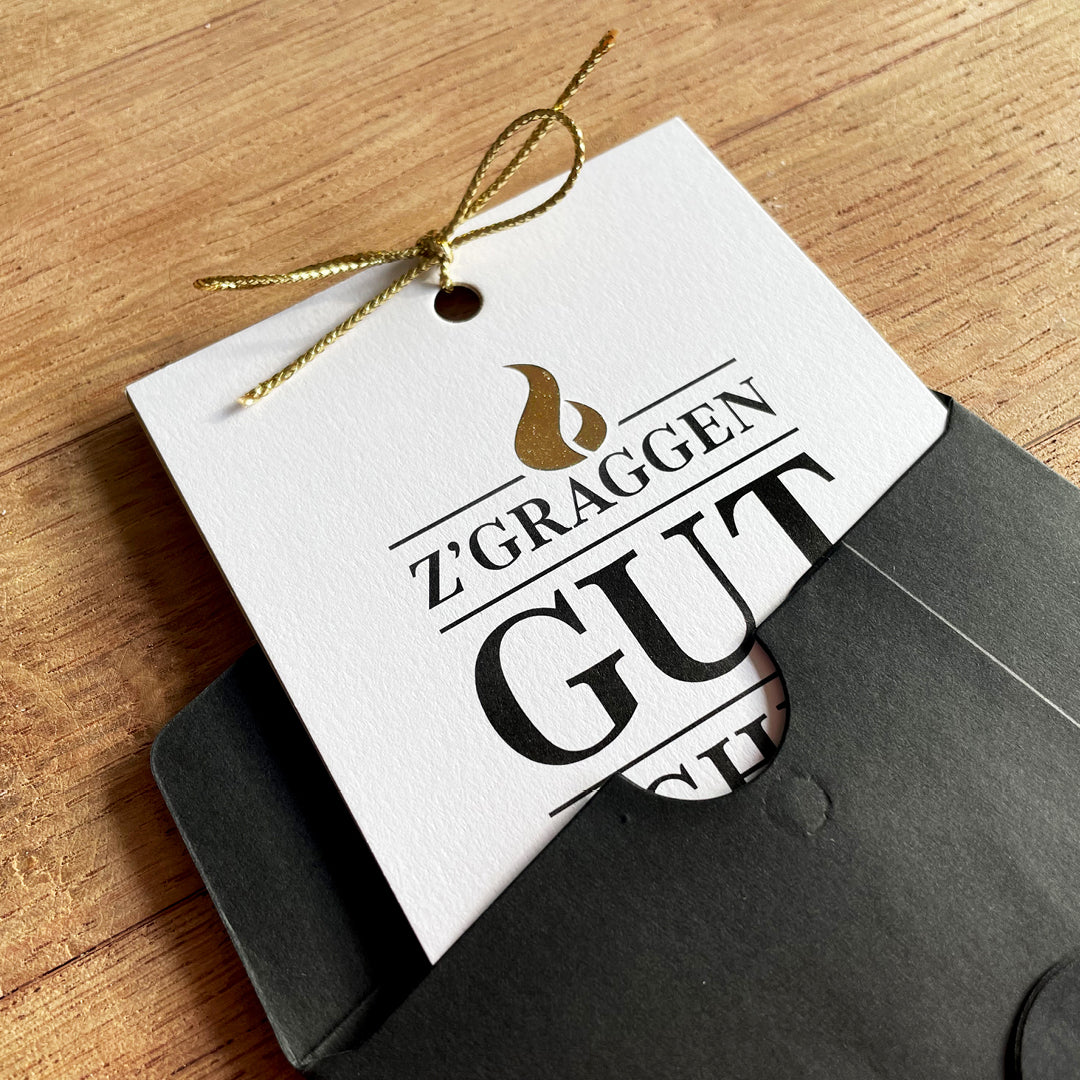 Z'GRAGGEN Gutschein à CHF 100.-