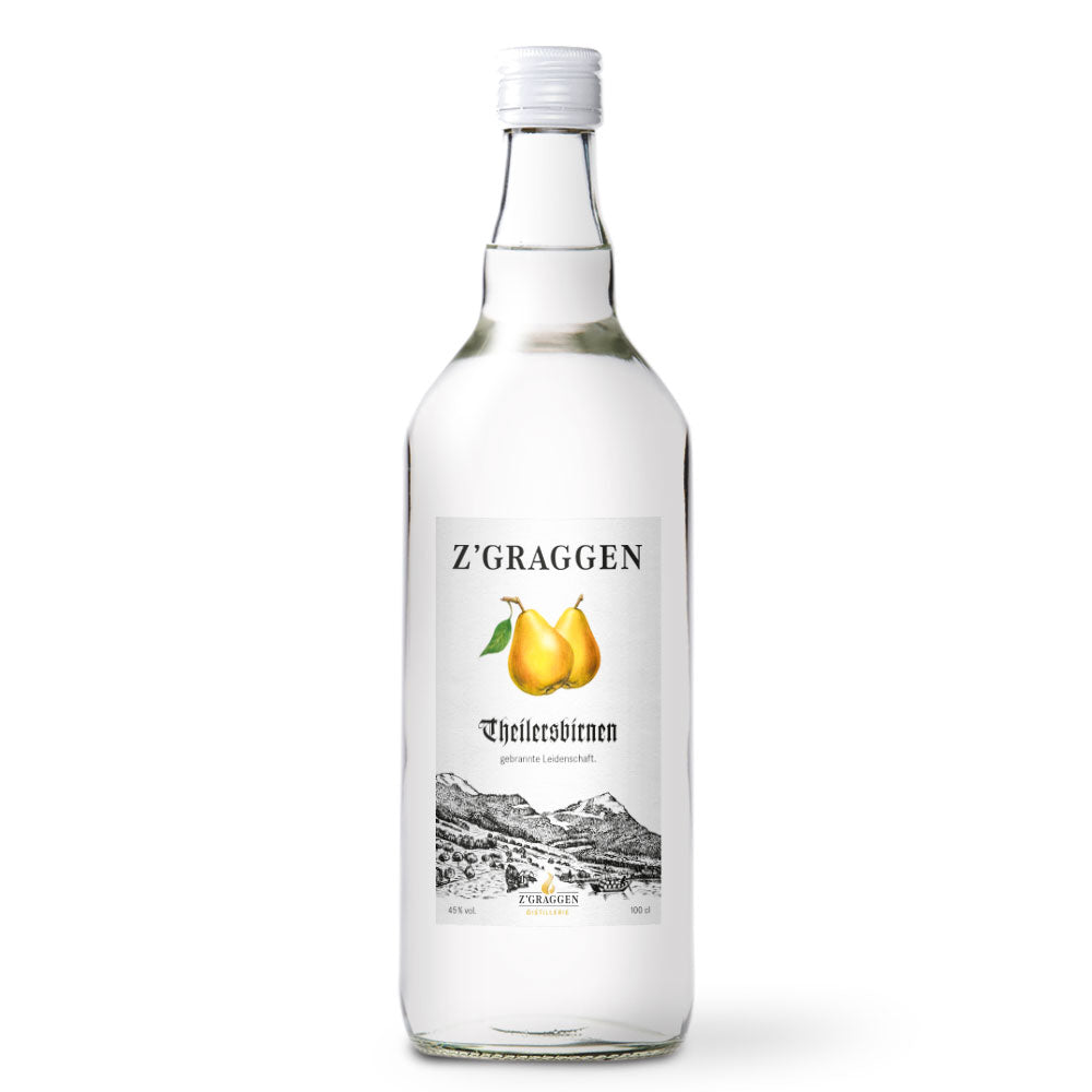 Z'GRAGGEN Theilersbirnen, 45% vol.