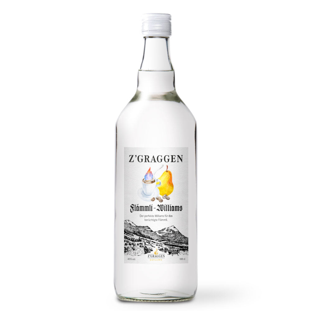 Z'GRAGGEN Flämmli-Williams, 45% vol.
