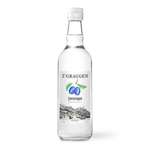 Z'GRAGGEN Zwetschgen, 40% vol.